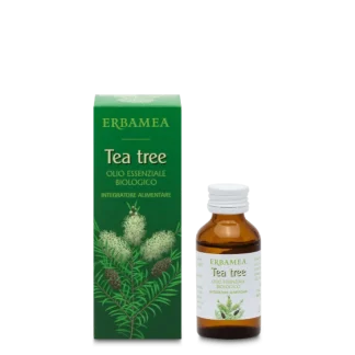 Erbamea Tea Tree Olio Essenziale Biologico Integratore Alimentare 20ml