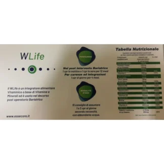 Essecore W Life Integratore Alimentare: vitalità e benessere per donne di tutte le età
