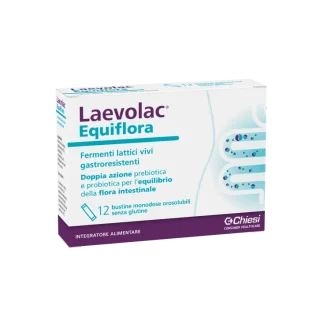 Laevolac Equiflora Chiesi 12 Bustine Orosolubili