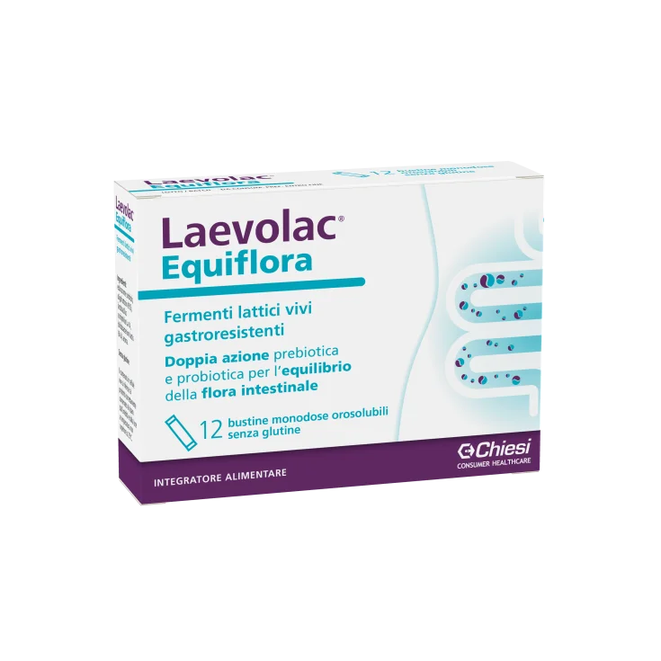 Laevolac Equiflora Chiesi 12 Bustine Orosolubili