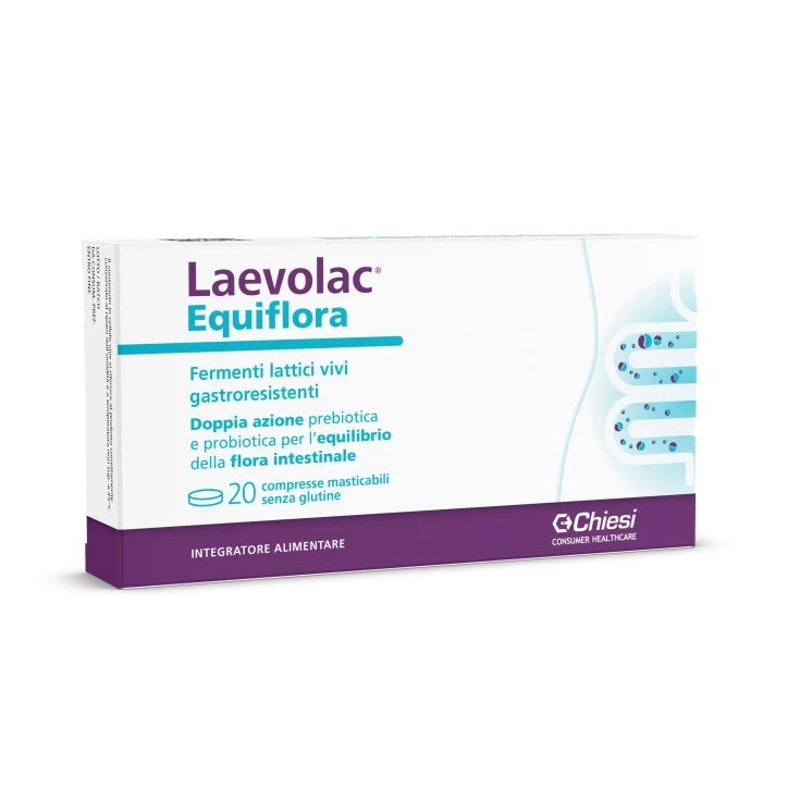 Laevolac® Equiflora Chiesi 20 Compresse Masticabili