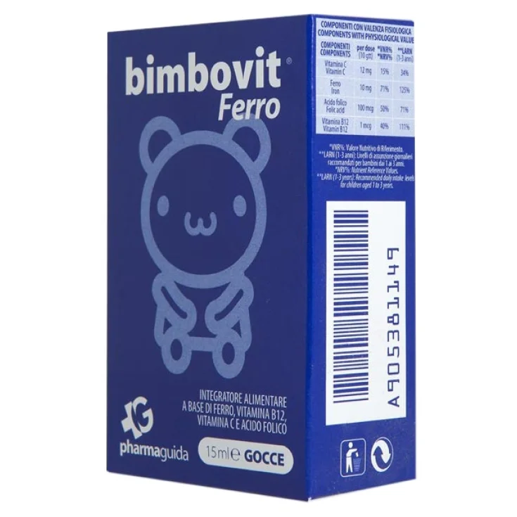 Bimbovit Ferro Gocce 15ml