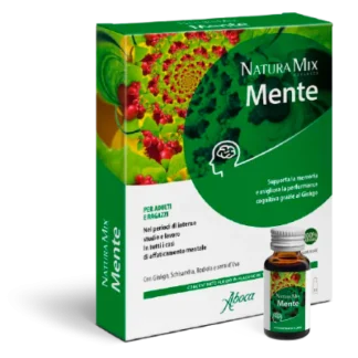 Natura Mix Advanced Mente Aboca 10 Flaconcini Da 15g