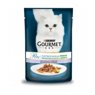 Gourmet Perle Filetti in Salsa con Verdure e Selvaggina - 85GR