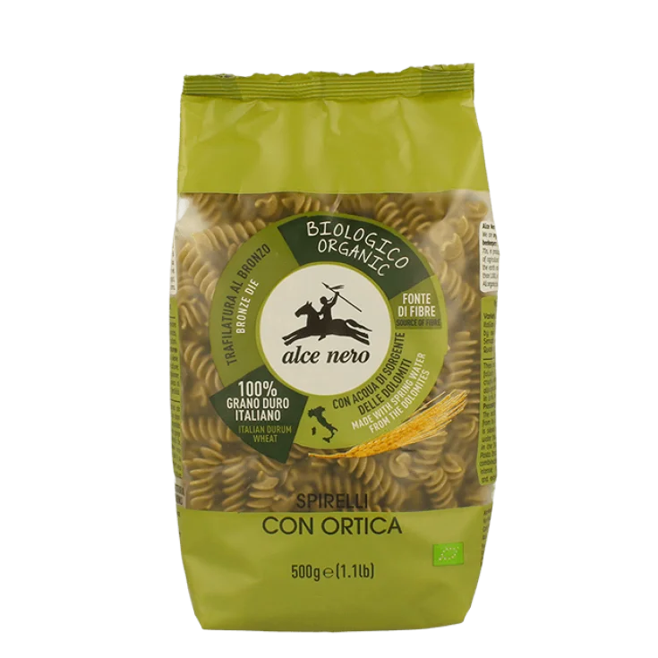 Spirelli All'Ortica Biologici Alce Nero 500g