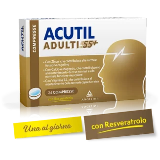 ACUTIL ADULTI 55+ Angelini 24 Compresse