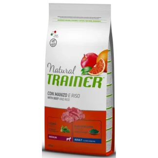 Natural Adult Medium con Manzo e Riso - 12KG