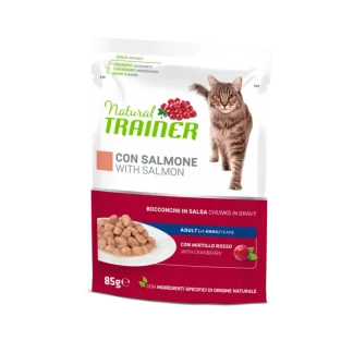 Bocconcini In Salsa Con Salmone Natural Trainer 85g