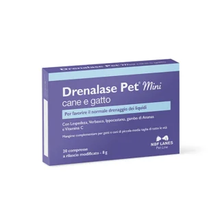Drenalase Pet Mini - Pet Mini - 20 Cpr 400mg