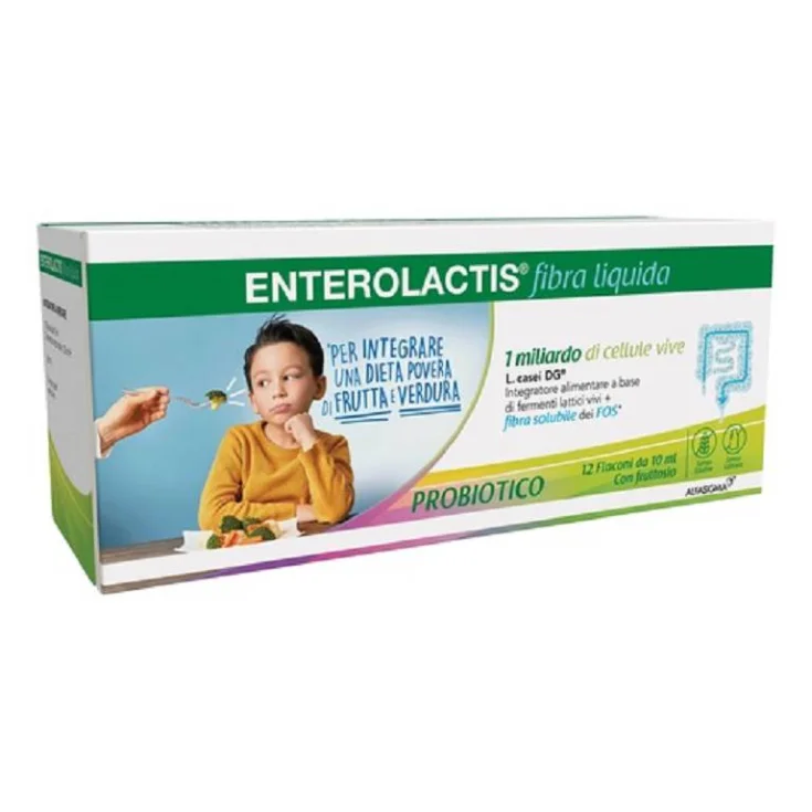 Enterolactis Fibra Liquida 12 Flaconcini