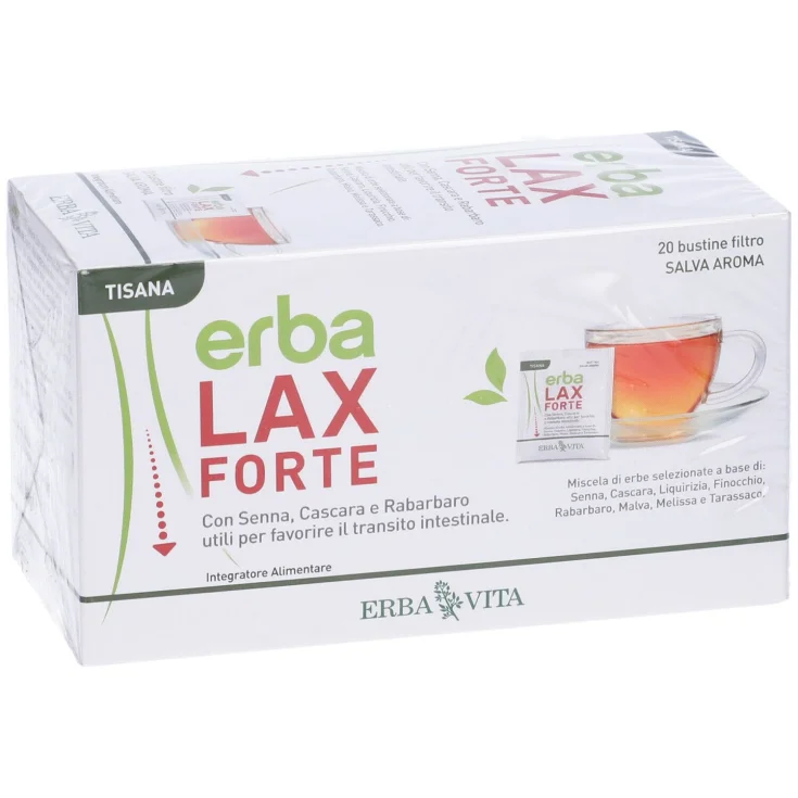 Erba lax Forte Tisana Erba Vita 20 Bustine Filtro