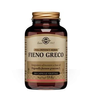 Fieno Greco Solgar 100 Capsule Vegetali