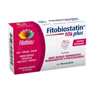 Fitobiostatin 10K Plus Fitobios 30 Compresse