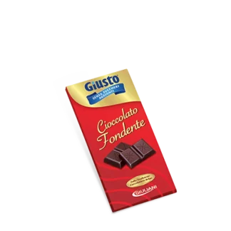 Giusto Senza Zuccheri Aggiunti Cioccolato Fondente Giuliani 85g