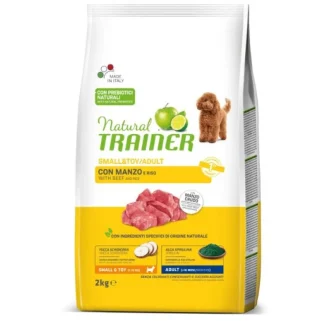 Natural Adult Small & Toy con Manzo e Riso - 2KG
