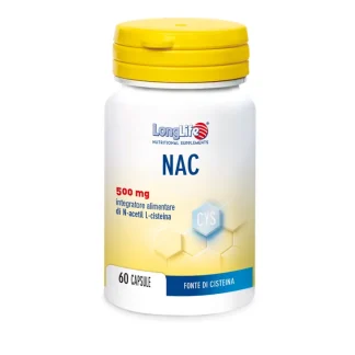 NAC 500mg LongLife® 60 Capsule