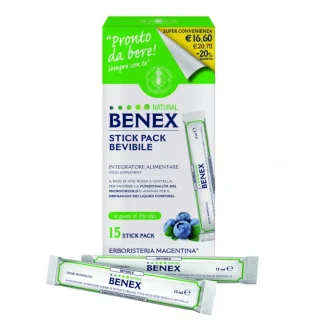 Natural Benex Erboristeria Magentina 15 StickPack