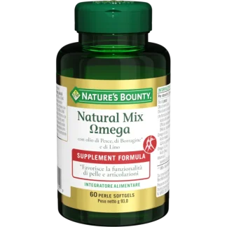 Natural Mix Omega Nature’s Bounty 60 Perle Softgels