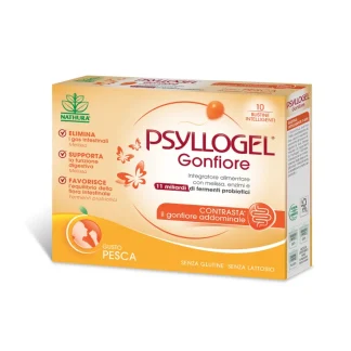 Psyllogel Gonfiore Nathura Pesca 10 Bustine