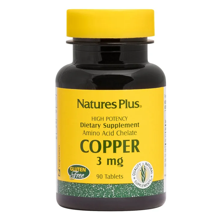 Rame 3mg Nature's Plus 90 Tavolette