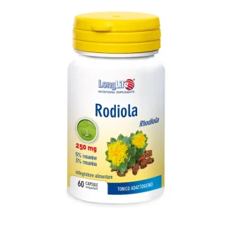 Rodiola 250mg LongLife 60 Capsule Vegetali