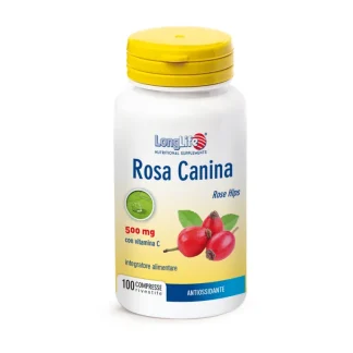 Rosa Canina 500mg LongLife 100 Compresse Rivestite