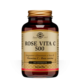 Rose Vita C 500 Solgar 100 Tavolette