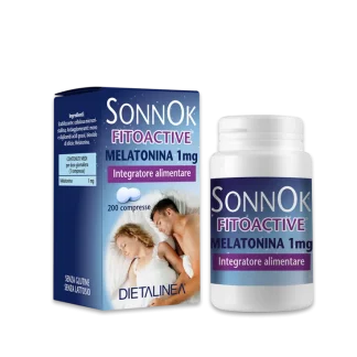 SonnOk Fitoactive Melatonina 1mg 200 Compresse