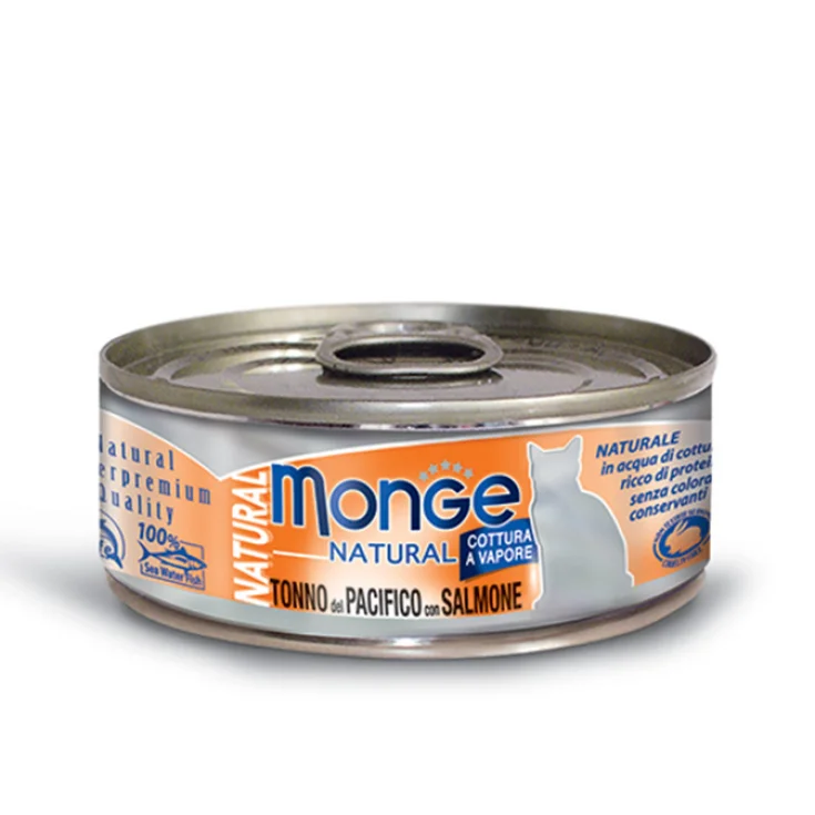 Natural Superpremium Tonno del Pacifico con Salmone - 80GR