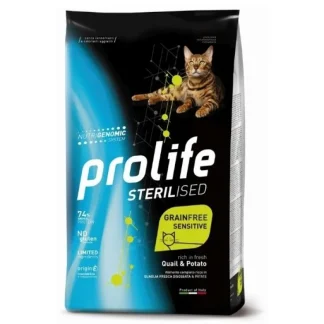 Sterilised Grain Free Adult Quail & Potato - 400GR