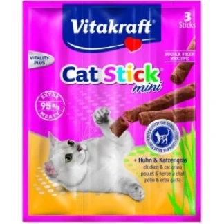 Mini Cat Stick Pollo & Erba Gatta - 18GR