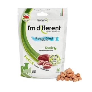 Snack Liofilizzato Solo a Base di Anatra - 40 Gr. - 80 pezzi
