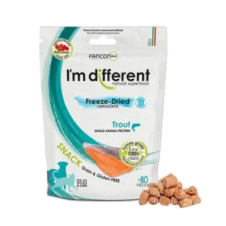 Snack Liofilizzato a Base di Carne Cruda di Trota - 40 Gr. - 80 pezzi