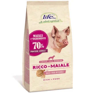 Life Dog Ricco in Maiale - 12KG