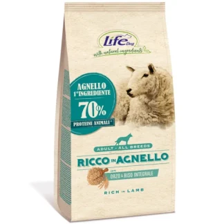 Life Dog Ricco in Agnello - 12KG