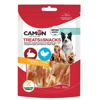Orecchie di Coniglio e Pollo - 80GR