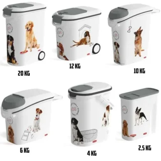 PetLife Contenitore Cibo per Cani - 12KG