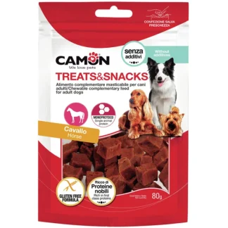 Snack Monoproteici Dadini di Cavallo - 80GR