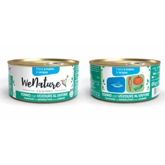 Tonno con Verdure al Vapore in Acqua - 85GR