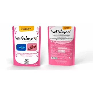 Tonno con Mortadella di Pollo in Soft Jelly Pouch - 70GR