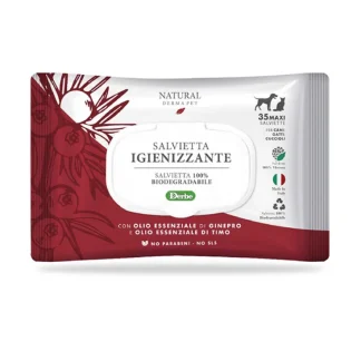 Salviette Igienizzanti Funzionali con Ginepro e Timo - 35 Salviette
