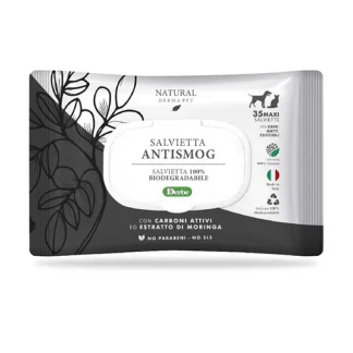 Salviette Antismog Funzionali con Carboni Attivi ed Estratto di Moringa - 35 Salviette