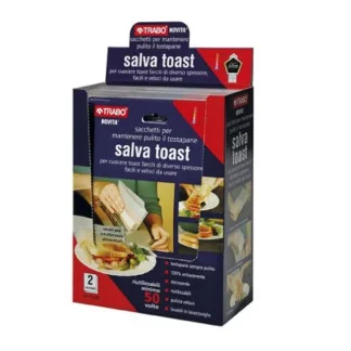 Trabo Salva Toast Sacchetti Ideali Per intolleranze Alimentari 2 Sacchetti