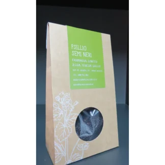 Tisana Farmacia Loreto - Erbe Officinali - Psillio Semi Neri 100g