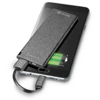 Power Bank Nero 3000 mAh Cellularline 1 Caricabatteria
