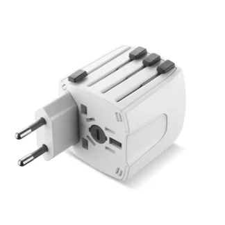World Travel Adapter Universal Cellularline 1 Adattatore Da Viaggio