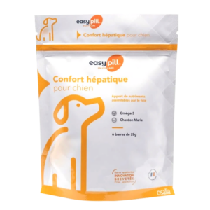 Easypill Liver Comfort – Liver support – 6 bars of 28 g – Dog – OSALIA