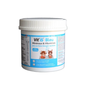 Vit'I5 Blue – Minerals and Vitamins – Senior – 600 g – Dog and cat – OSALIA