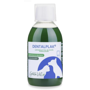 Dentalplak – Liquid toothpaste – Chicken flavor – 250 ml – Dog and cat – GREENVET
