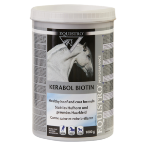 Equistro Kerabol Biotin – Healthy horn and shiny coat – 1 kg – VETOQUINOL